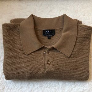 A.P.C. Long Sleeve Polo